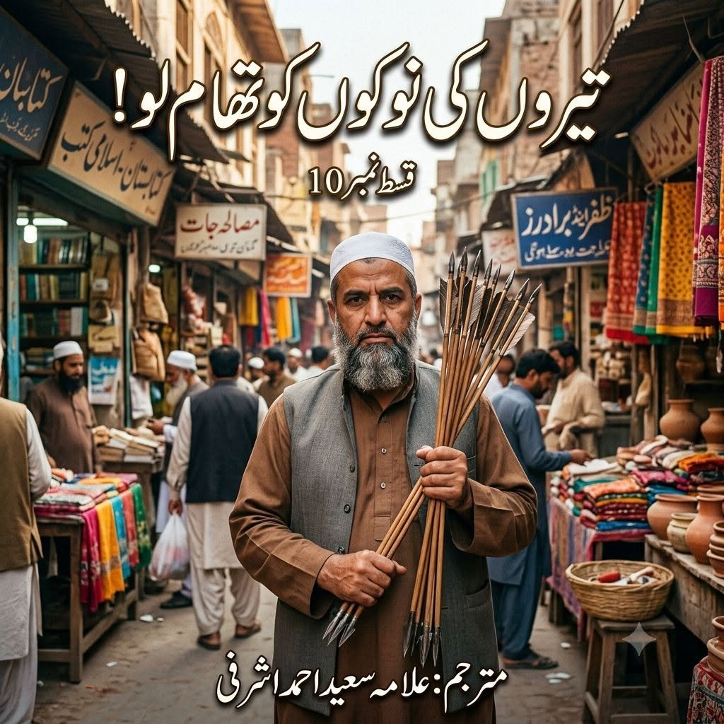 اپنے تیروں کی نوکیں تھام لو